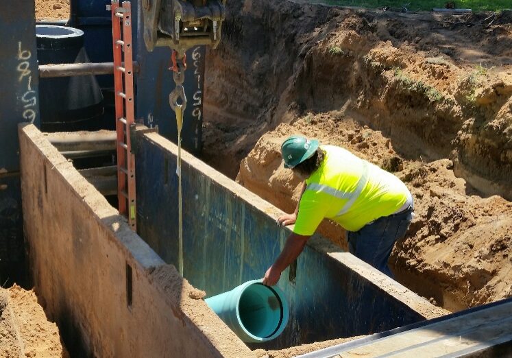 Laying Pipe